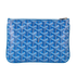 Goyard Senat PM Pouch, £550, Accessories, Blue, Canvas, Back view